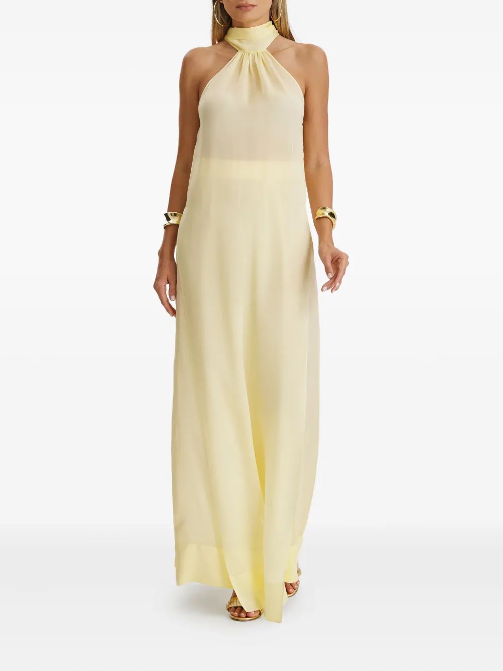 IL VOLO Erin bow-halter top | Blouses | Image 2