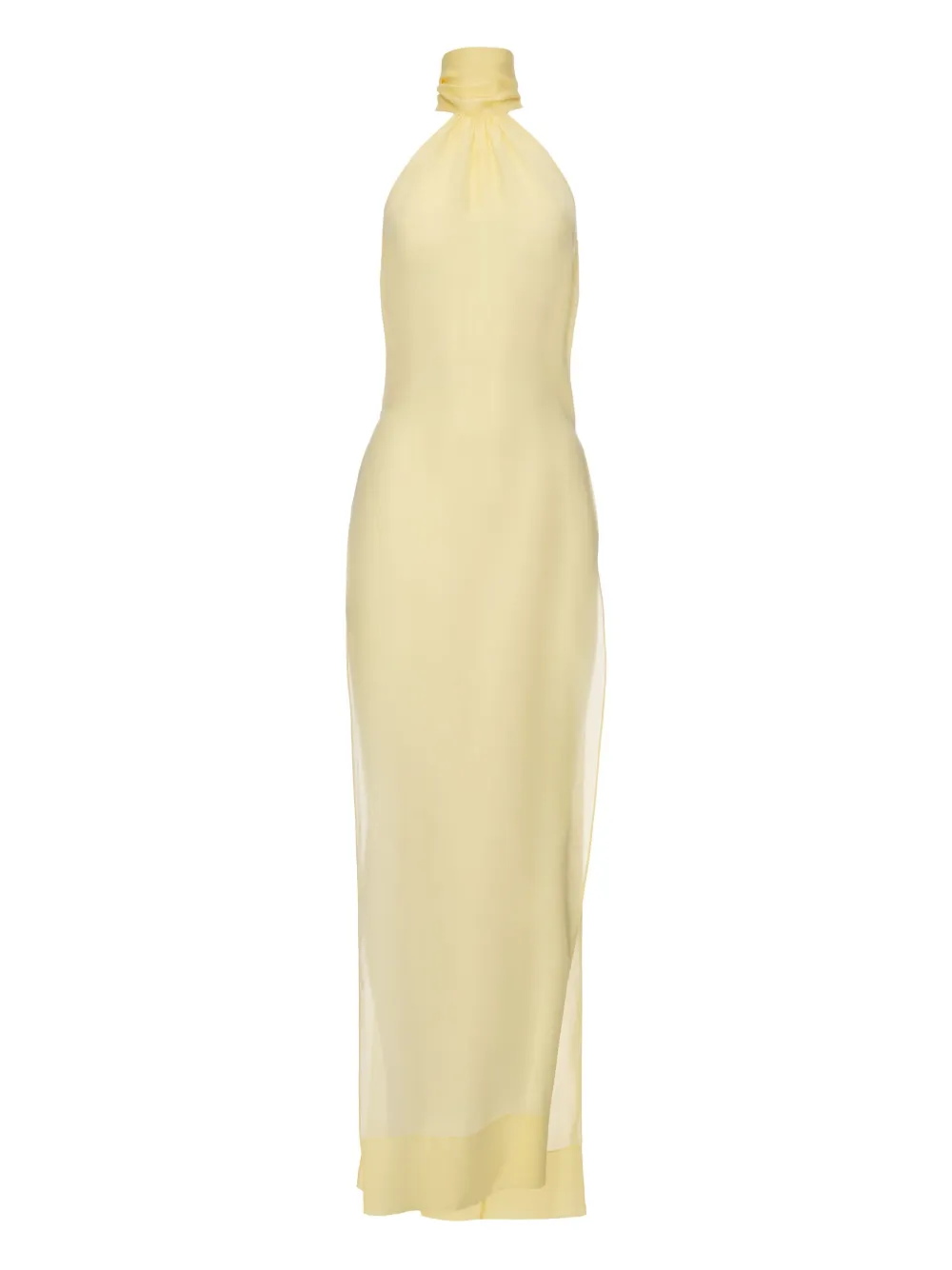 IL VOLO Erin bow-halter top | Yellow | Image 1