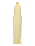 IL VOLO Erin bow-halter top - Yellow