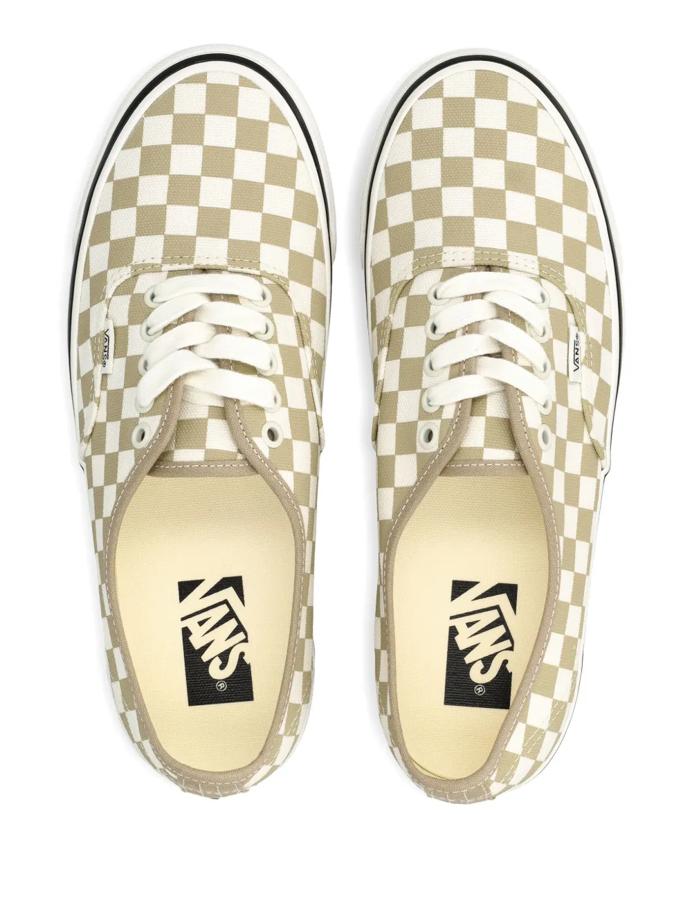 Vans LX Authentic 44 checkerboard sneakers White