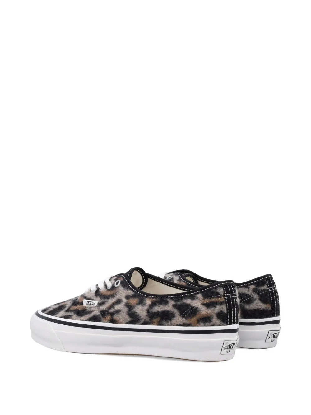 Vans LX Authentic 44 leopard-print sneakers Black