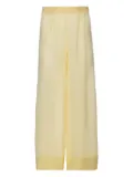 IL VOLO Erin pleated trousers - Yellow