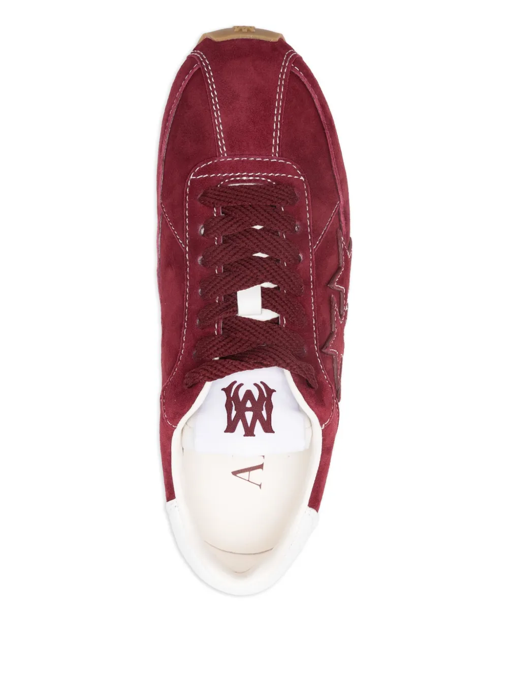 AMIRI Pacific Flat suède sneakers Rood
