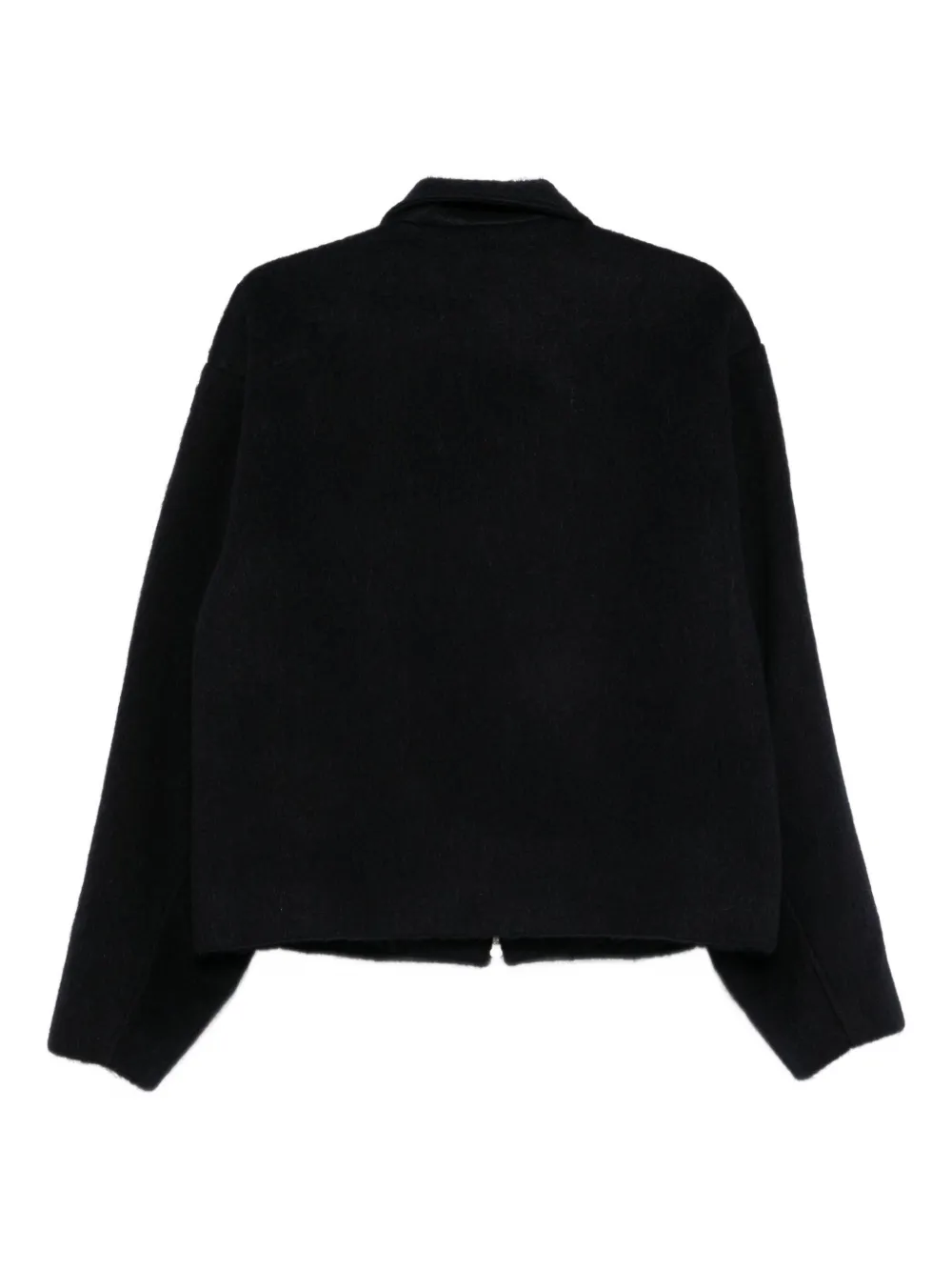 Tonywack Zip-front Jacket In Black
