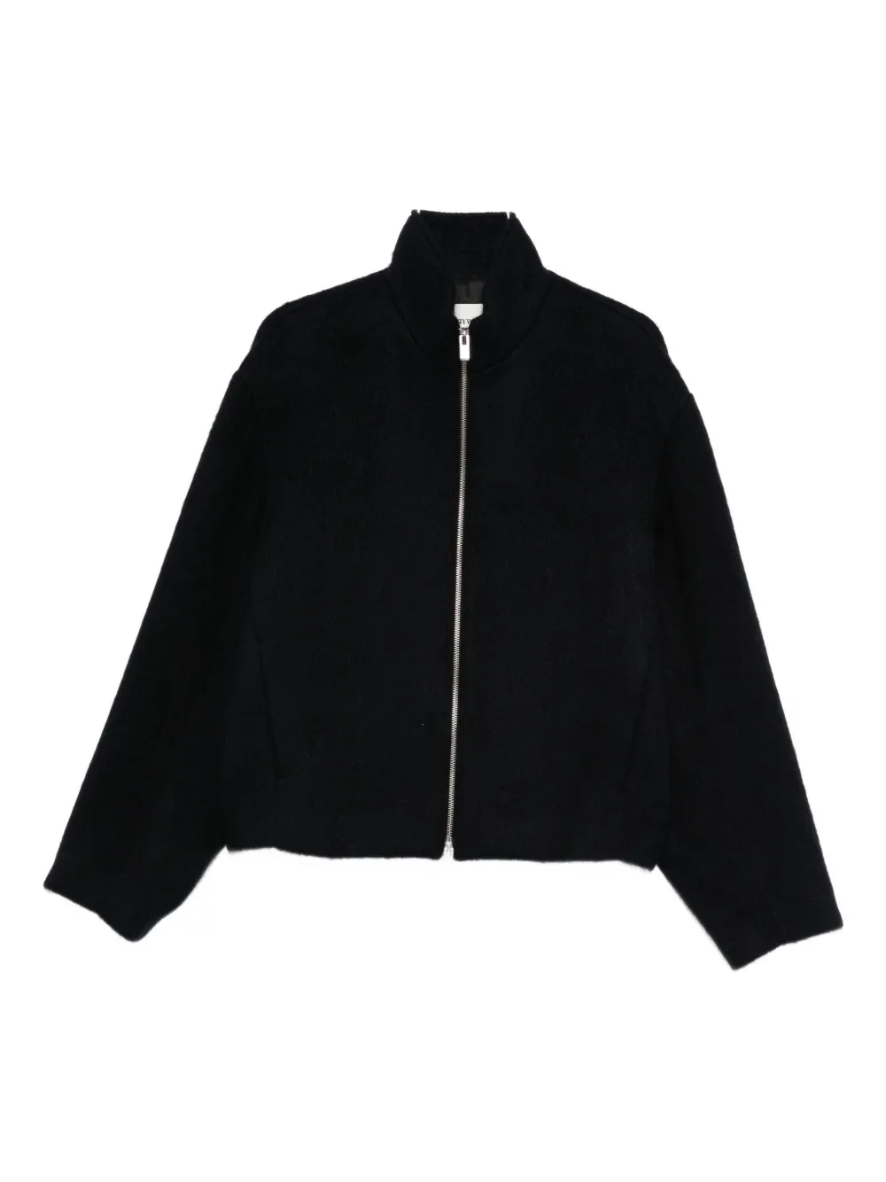 Tonywack Zip-front Jacket In Black