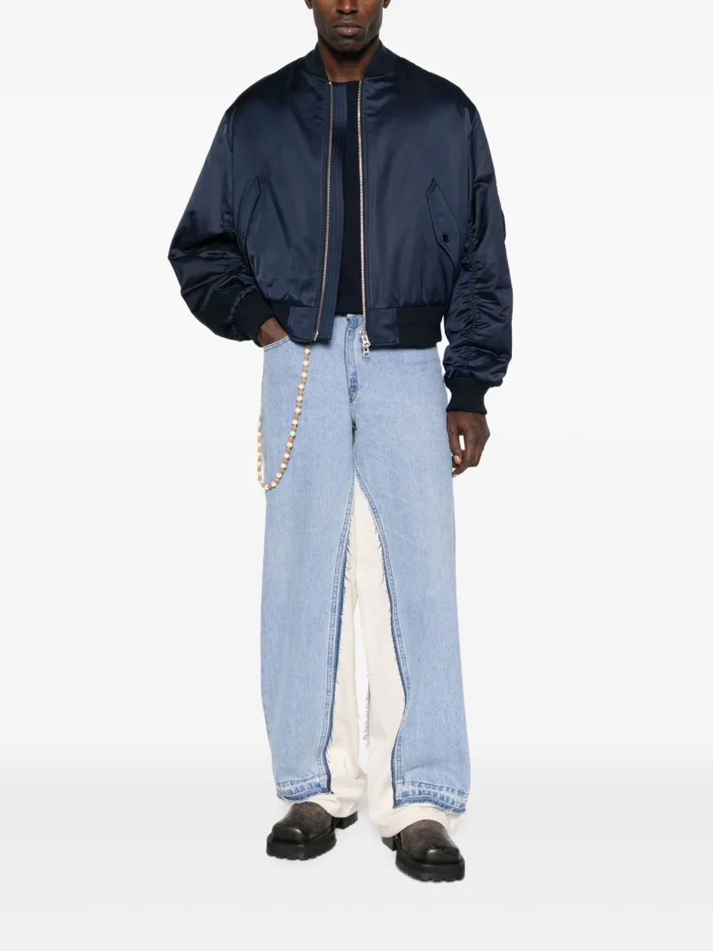 TONYWACK zip-front patch-pocket bomber jacket | Bomber Jackets | Image 2