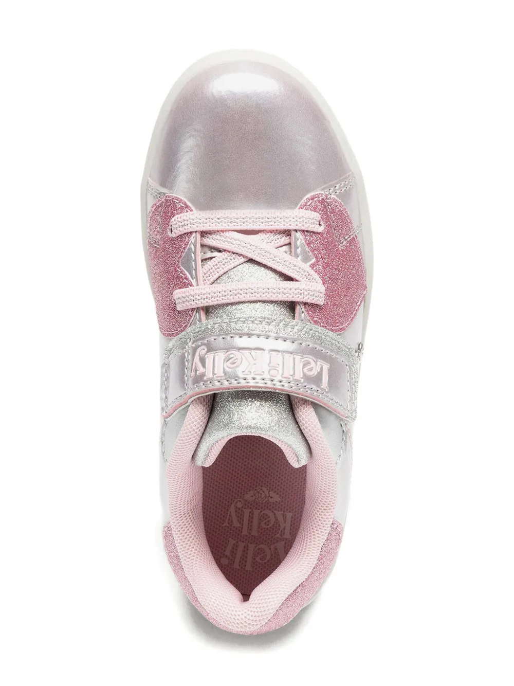 Lelli Kelly Sneakers verfraaid met glitter Zilver