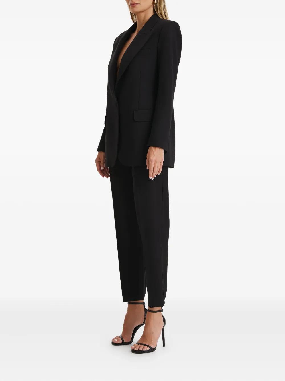 Il Volo Naya Buttoned Blazer In Black