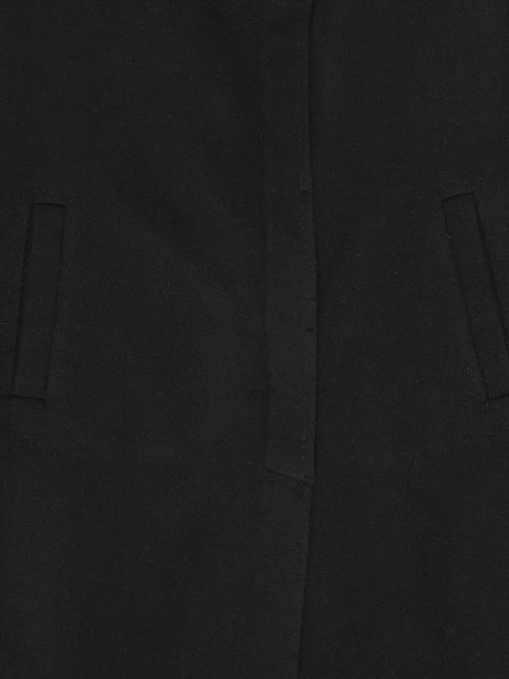 Remain Birger Christensen Drapy Draped Wool Coat In Black