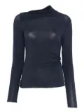 Niu asymmetric sweater - Blue