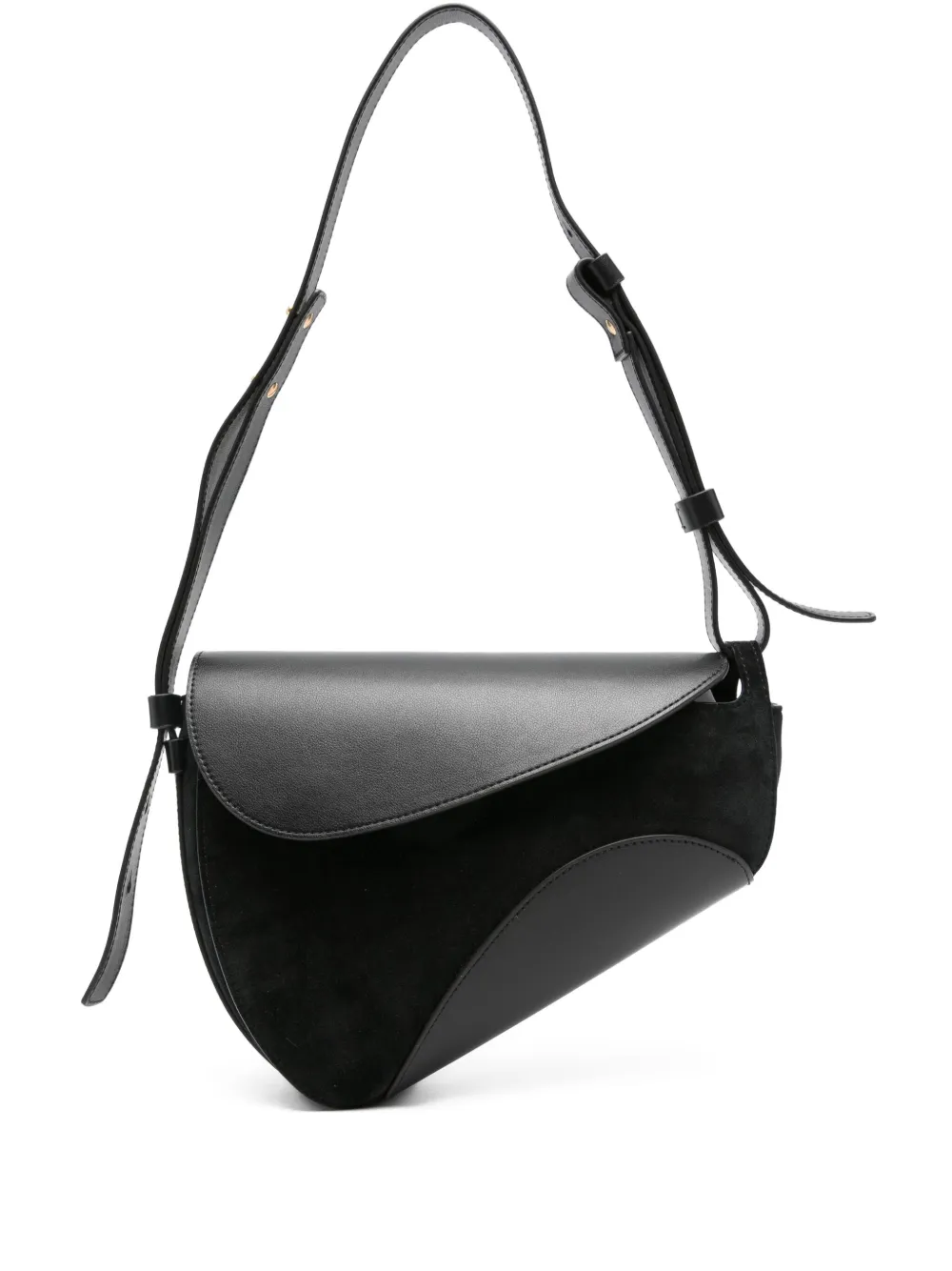 NEOUS leather shoulder bag - Nero