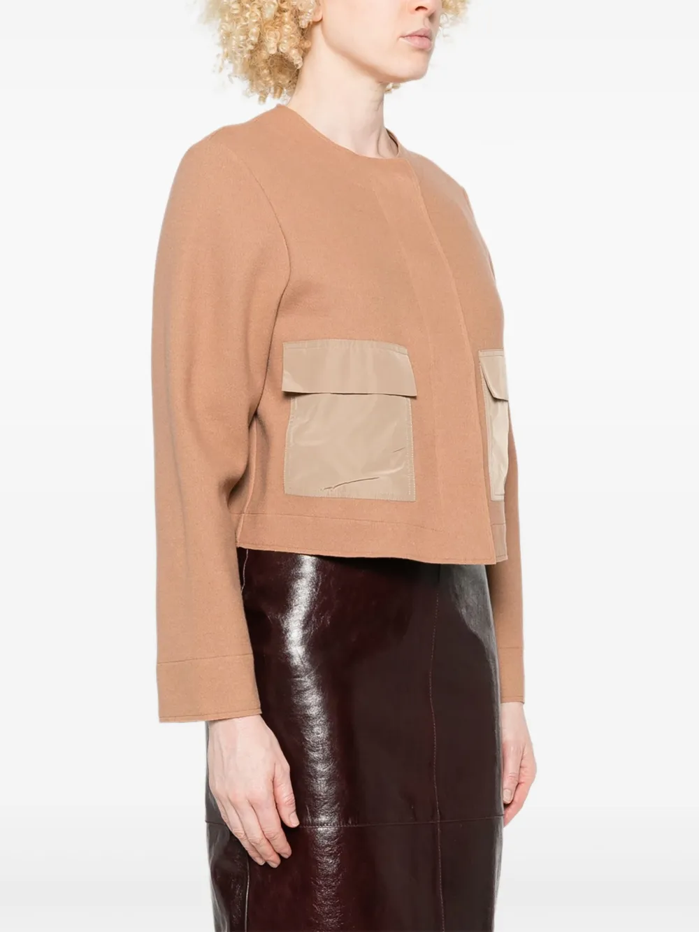 Niu Jack met opgestikte zak Bruin