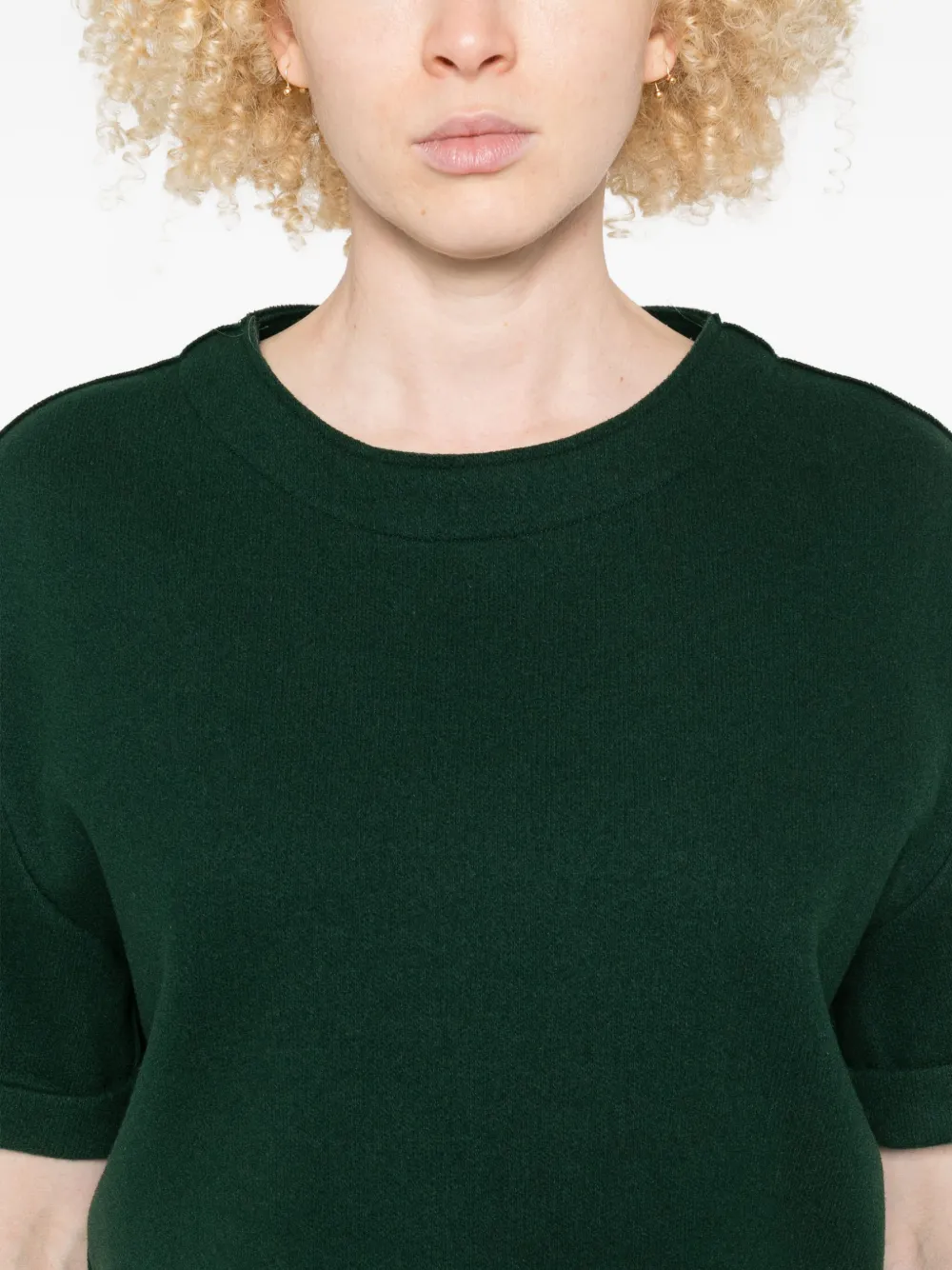 Niu Cropped T-shirt Groen