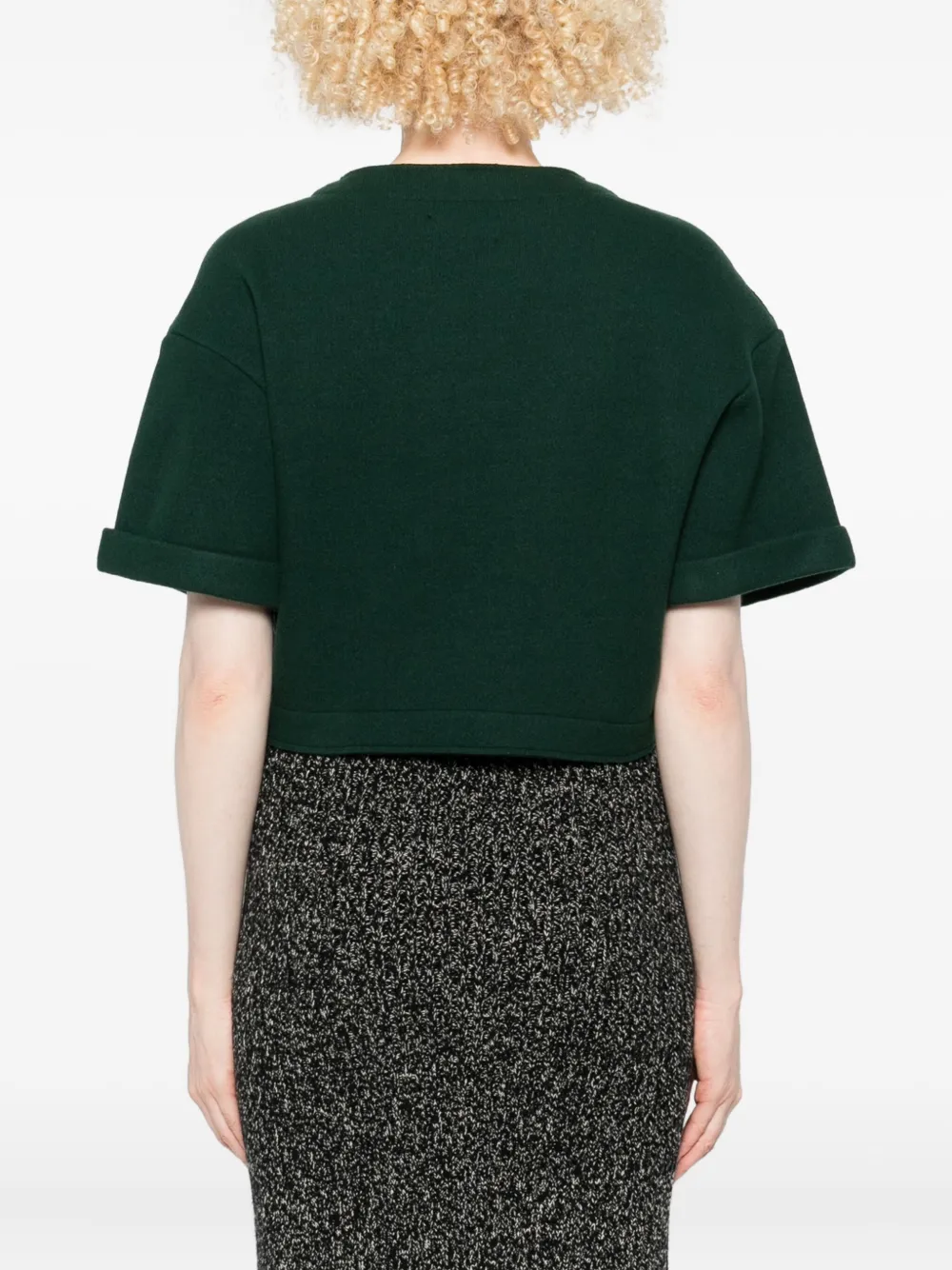 Niu Cropped T-shirt Groen