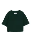 Niu cropped T-shirt - Green