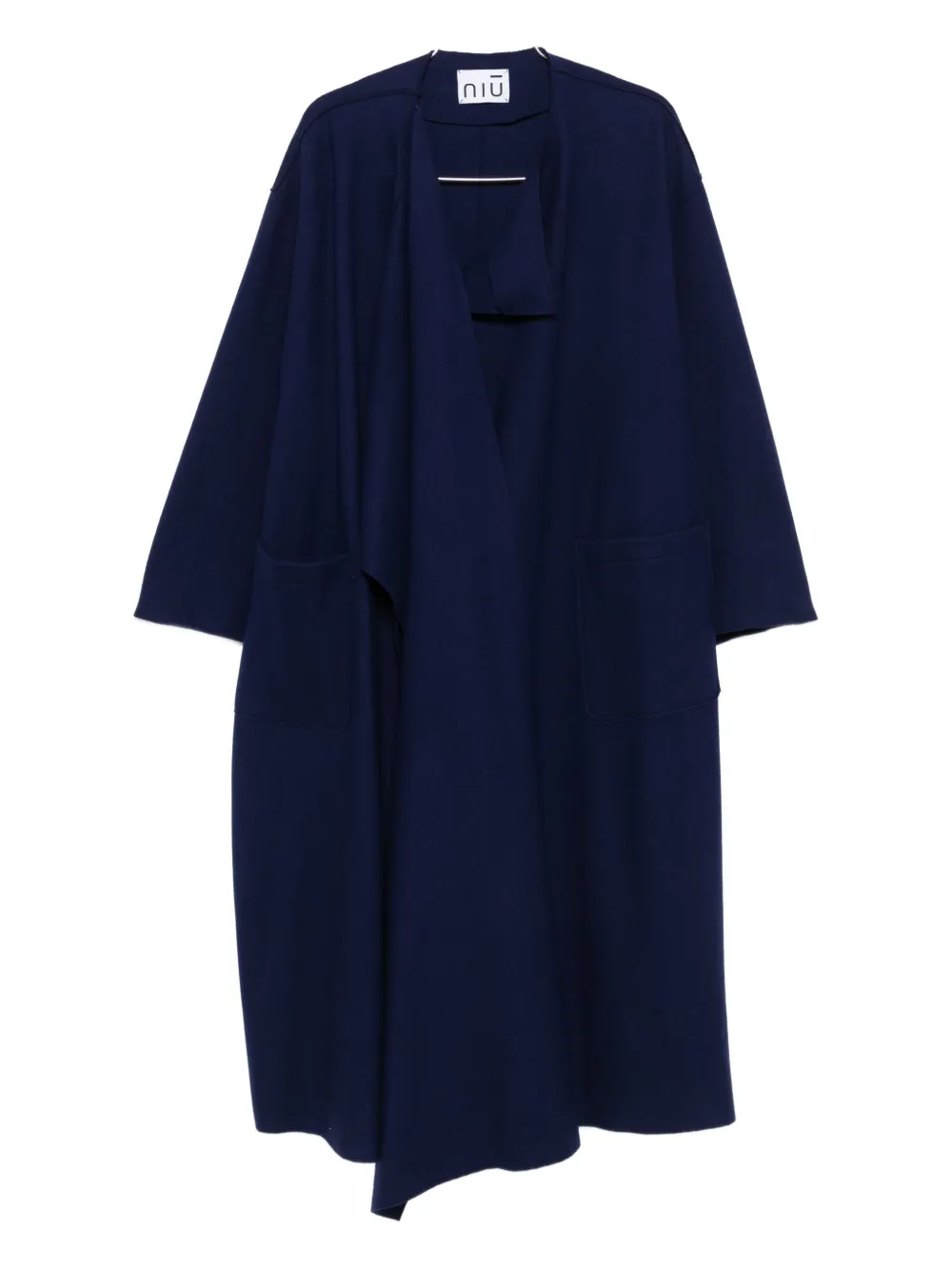 Niu Soprabito con sciarpa - Blu