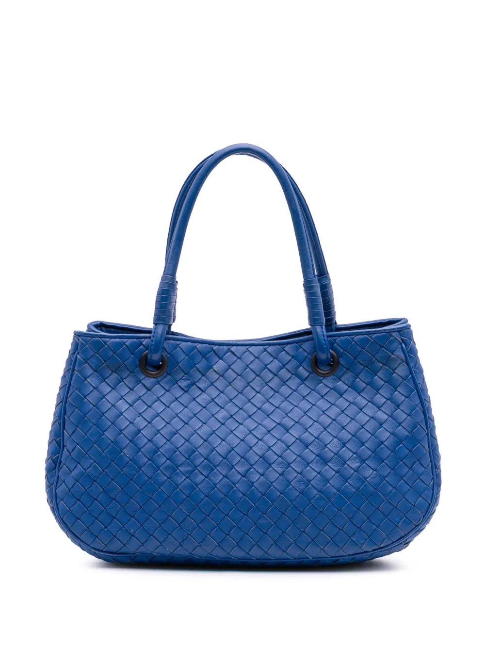 Bottega Veneta Pre-Owned 2012-2025 Small Nappa Intrecciato tote bag | Blue | Image 1