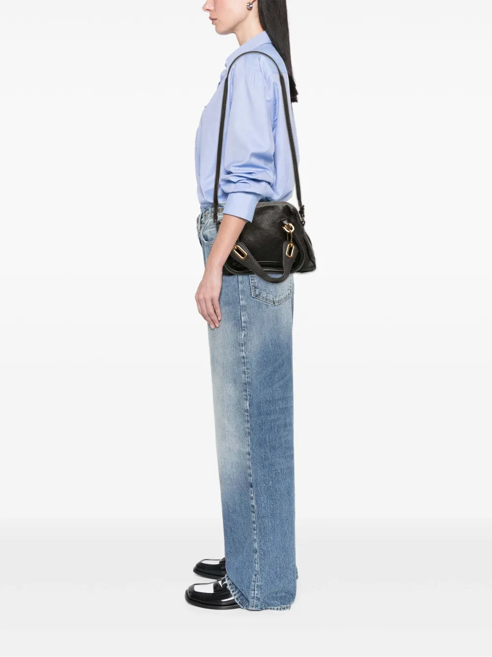 Chloé Pre-Owned 2012 Small Pebbled Leather Paraty satchel | Pre-Owned | Image 2