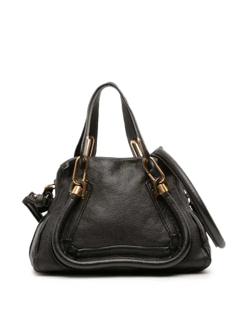 Chloé Pre-Owned 2012 Small Pebbled Leather Paraty satchel