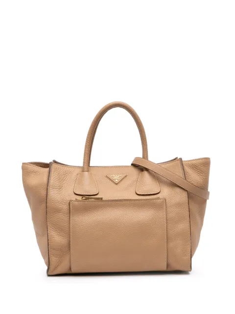 Prada Pre-Owned 2013-2025 Vitello Phenix Shopping Tote satchel
