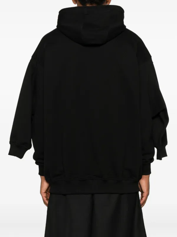 Comme Des Garçons Shirt Quad-sleeve Pocket Hoodie | Black | FARFETCH
