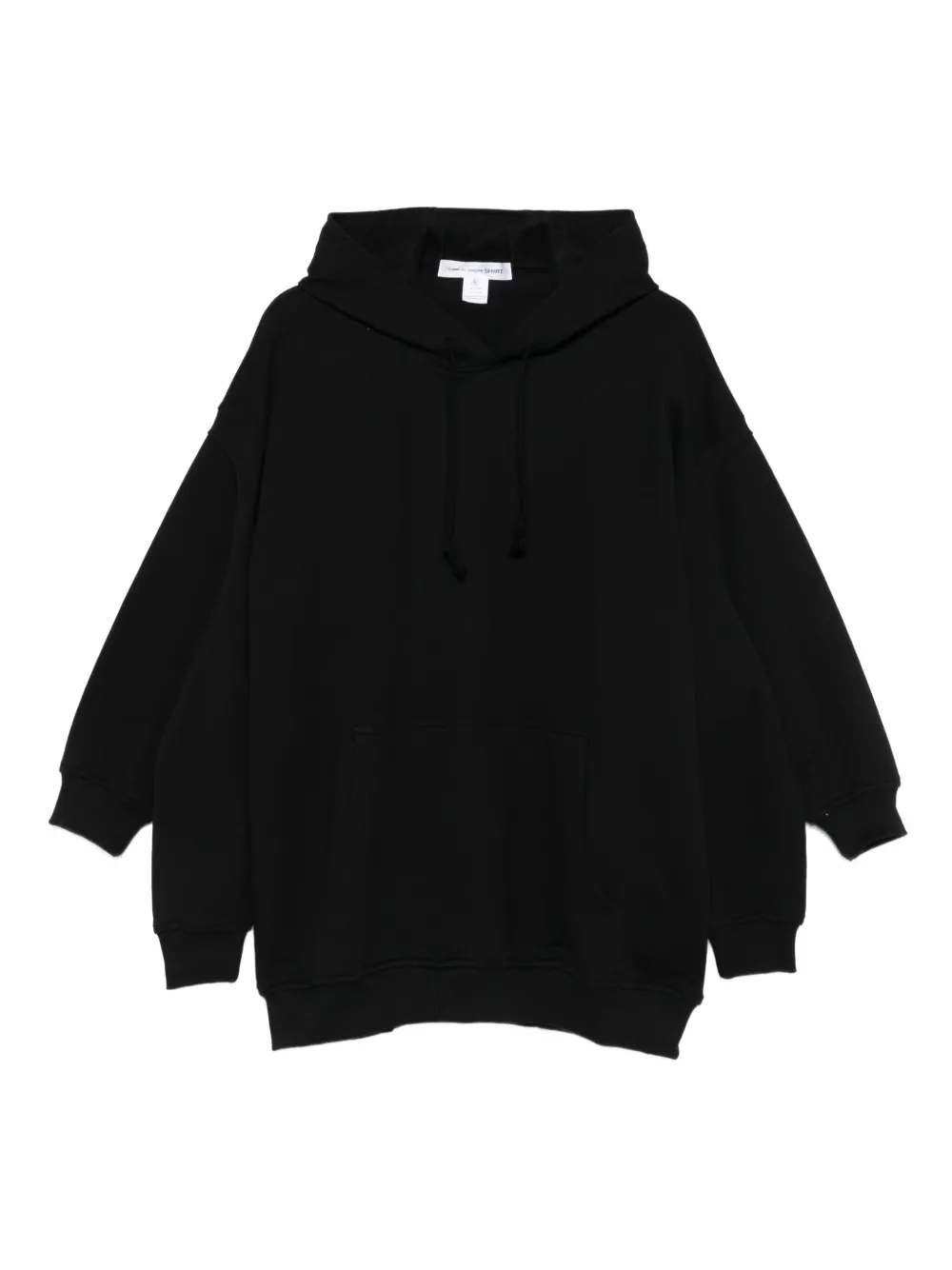 Comme Des Garçons Shirt クロップドスリーブ パーカー - ブラック Comme Des Garçons Shirt クロップドスリーブ パーカー - ブラック