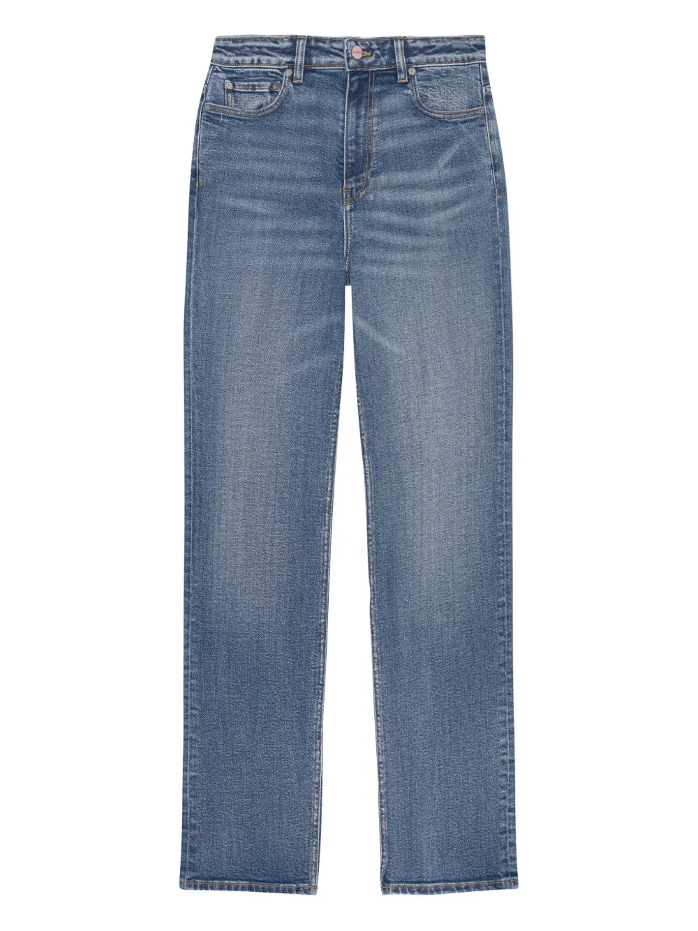 GANNI Jeans elasticizzati in cotone - Blu