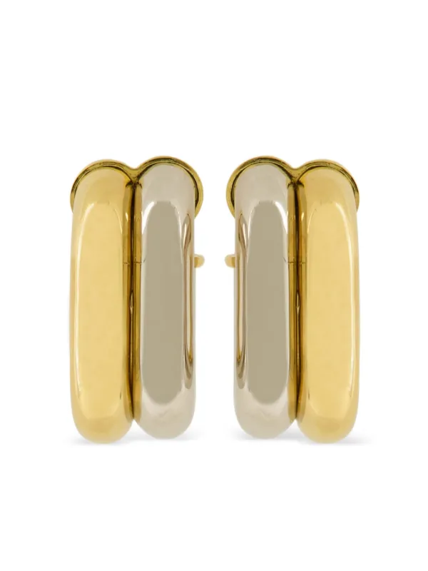 Rabanne XL Link Earrings in Silver