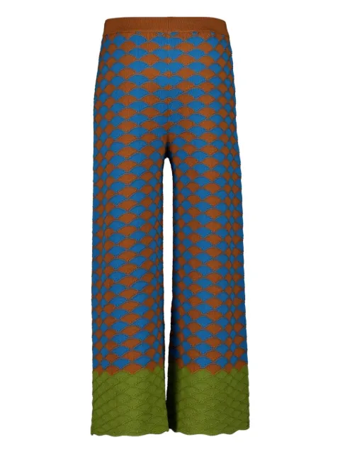 La DoubleJ Lounge printed palazzo pants