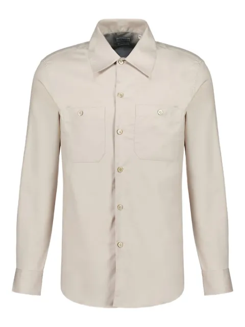 Brunello Cucinelli camisa con dos bolsillos y botones
