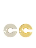 Rabanne crystal-embellished earrings - Silver