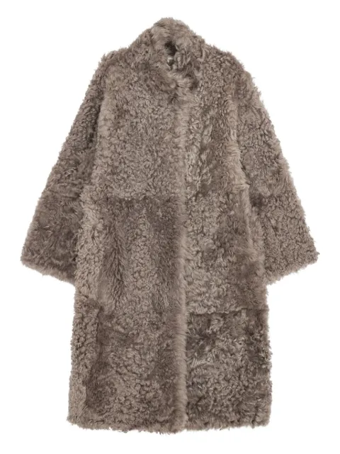 REMAIN shearling leather coat