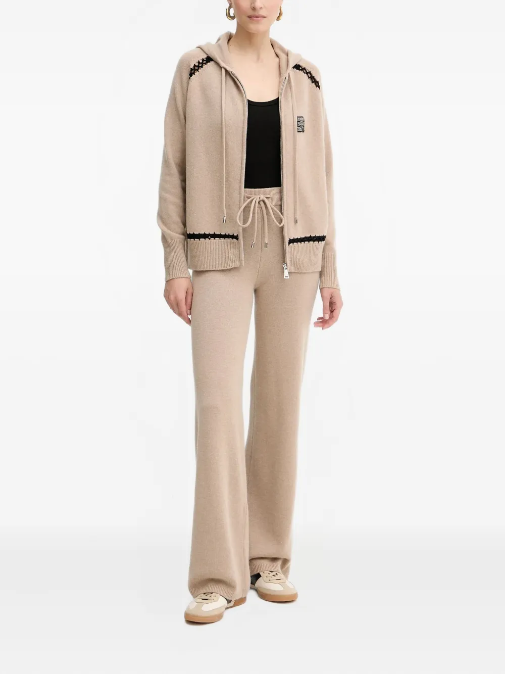 Ermanno Scervino drawstring knitted track pants | Track Pants | Image 2