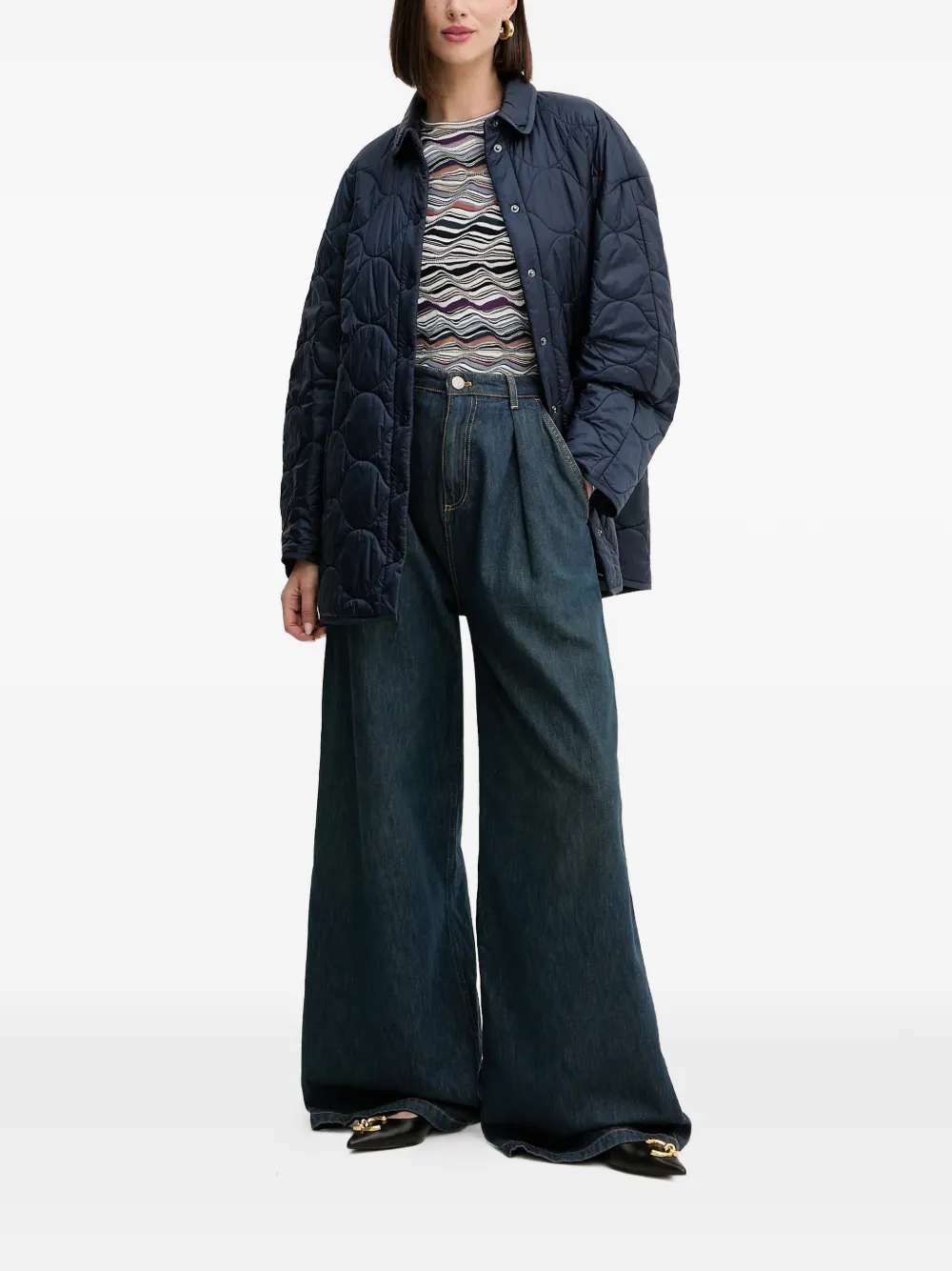 Missoni Wavy Sweater In White