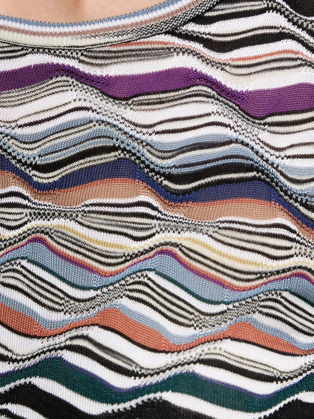 Missoni Wavy Sweater In White