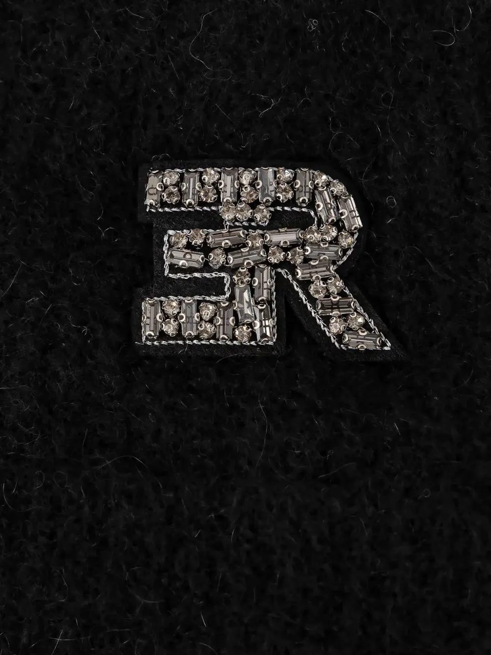 Ermanno Scervino Logo-appliqué Beanie Hat In Black