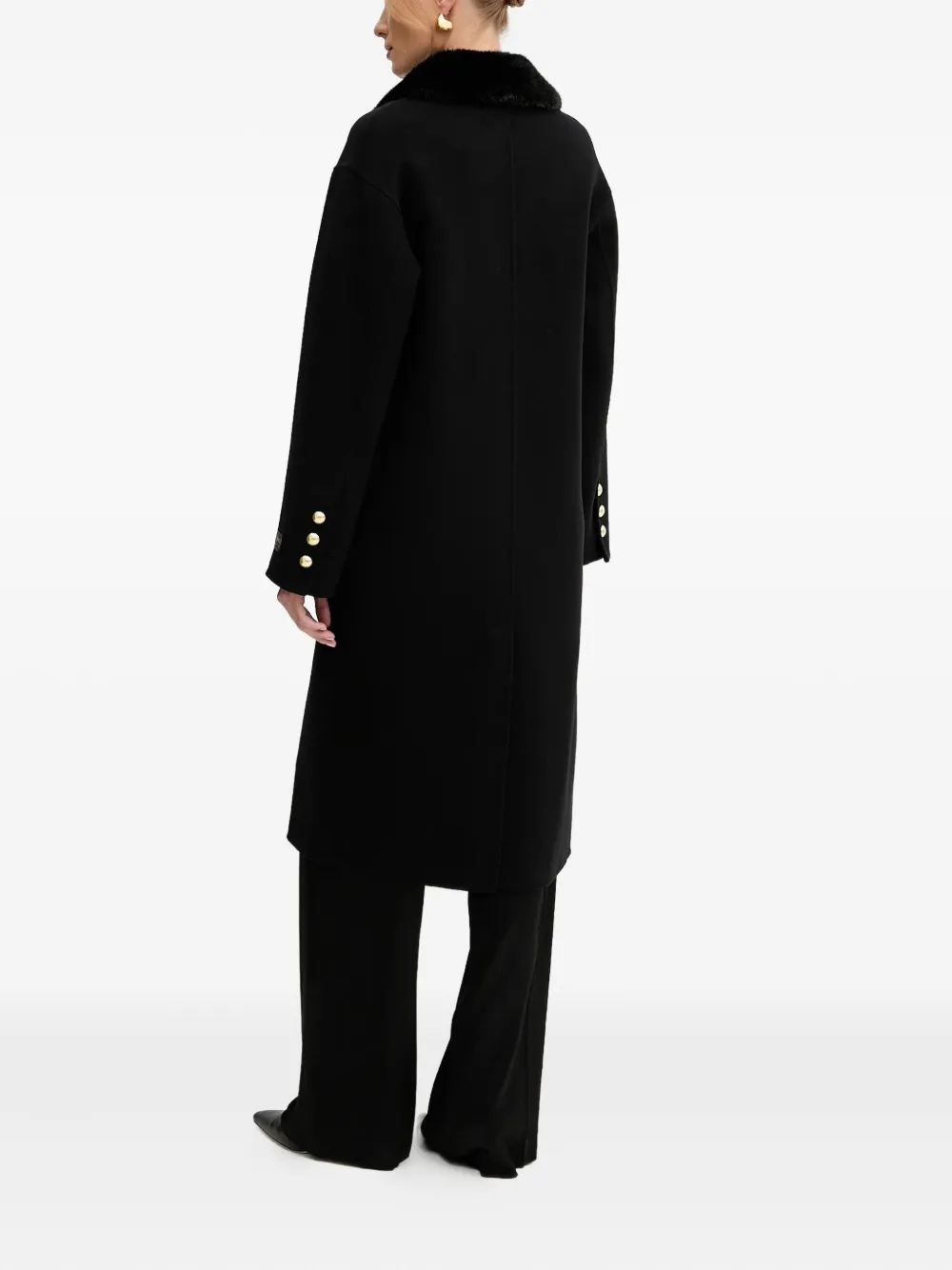 Ermanno Scervino double-breasted buttoned coat | Double Breasted & Peacoats | Image 2