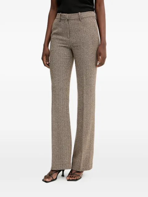 ERMANNO FIRENZE herringbone trousers