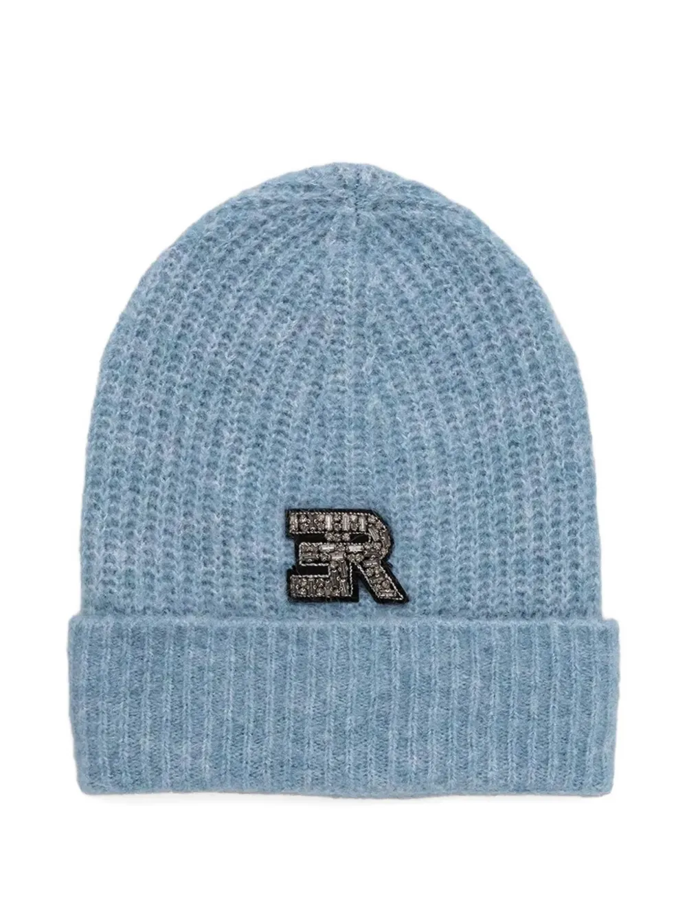 Ermanno Scervino embellished beanie hat | Blue | Image 1