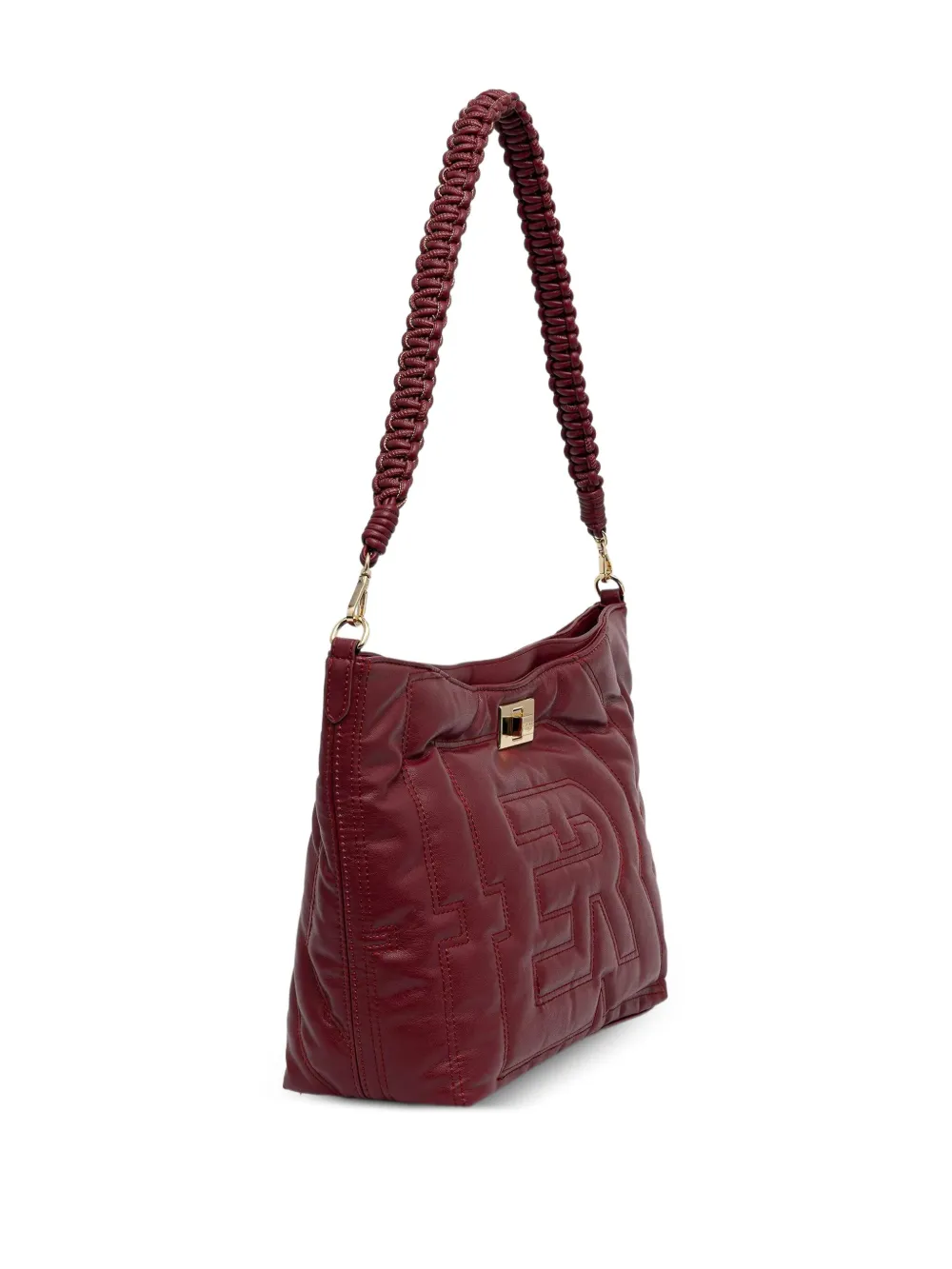 Ermanno Scervino Shopper met logo-reliëf Rood