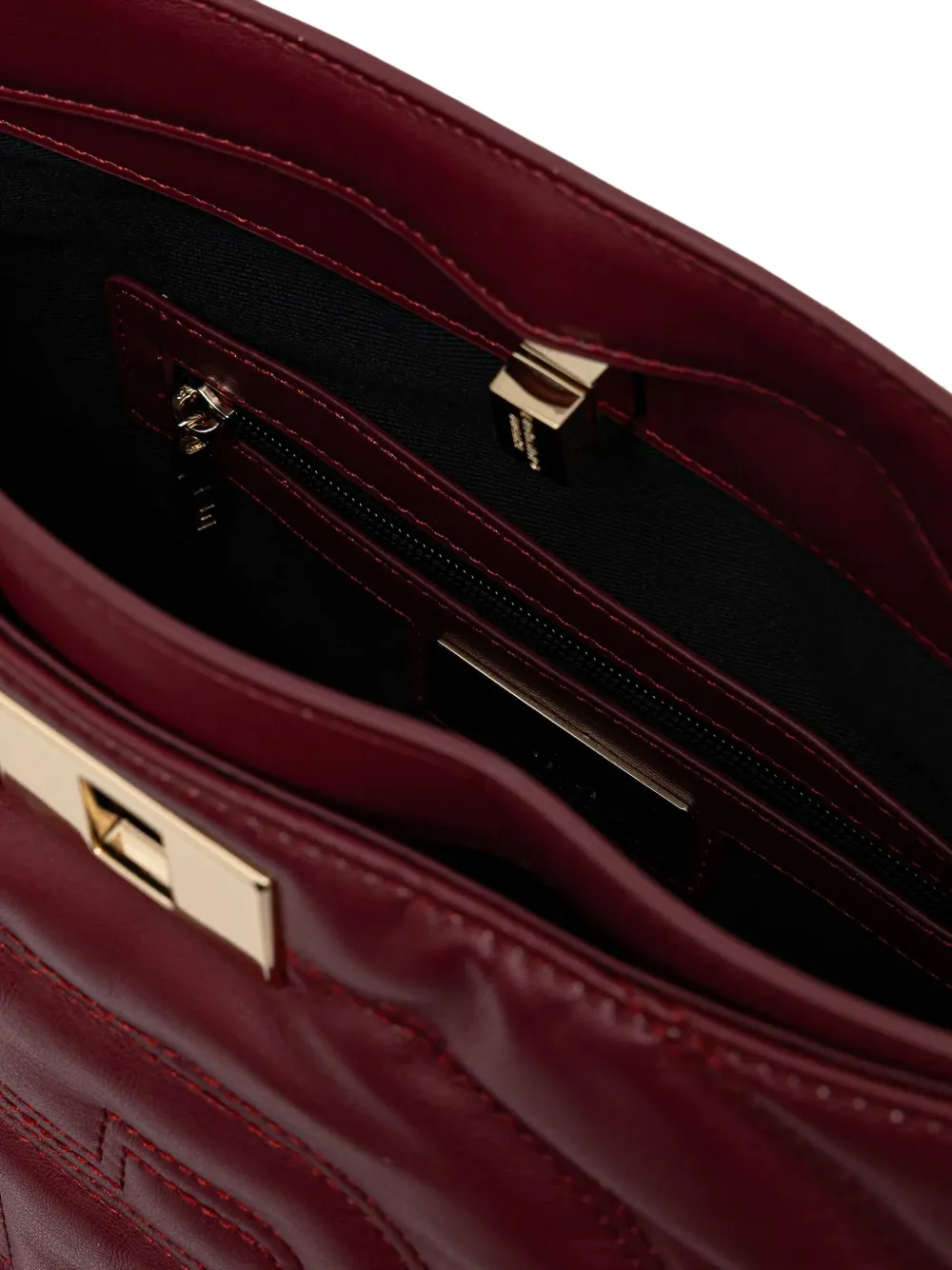 Ermanno Scervino Shopper met logo-reliëf Rood