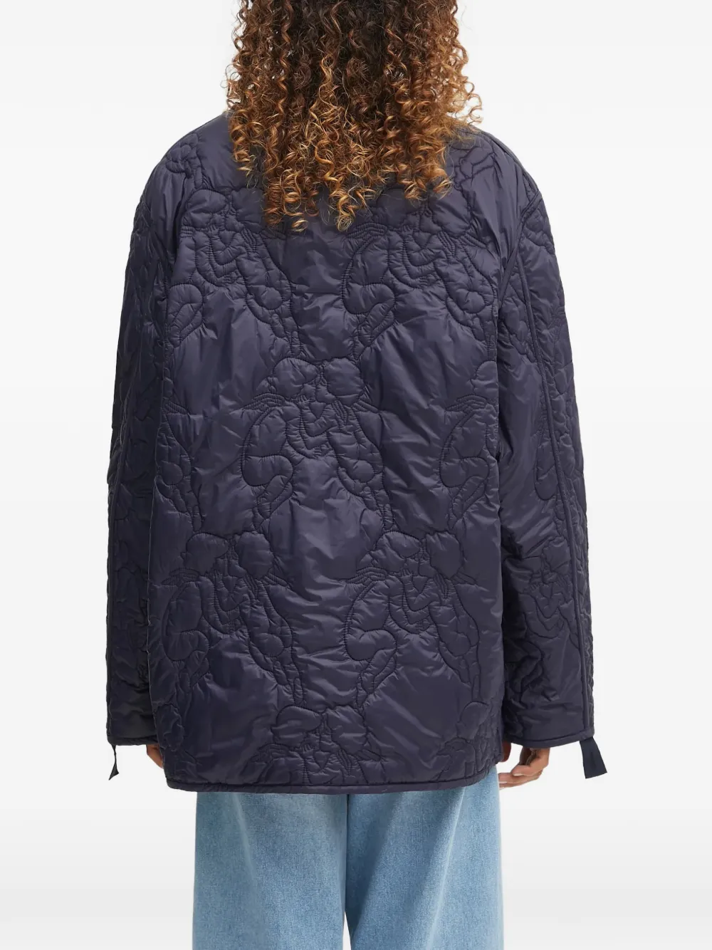 Fiorucci Gewatteerd jack Blauw