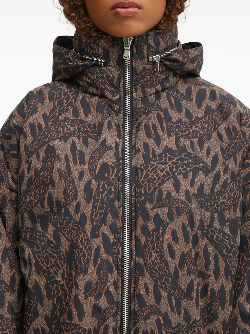 Fiorucci Jack met capuchon Bruin
