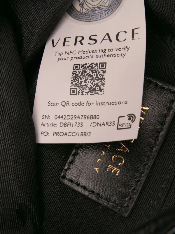 Versace Pre-Owned Sac Seau Matelassé La Medusa (2019-2025) Noir
