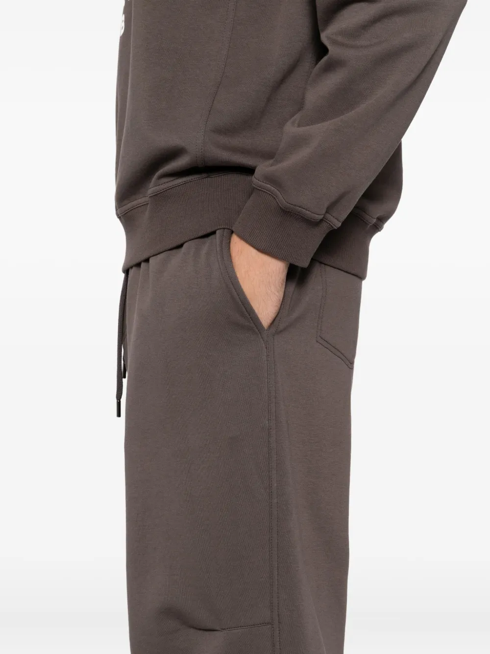 Brunello Cucinelli Geplooide trainingsbroek Bruin