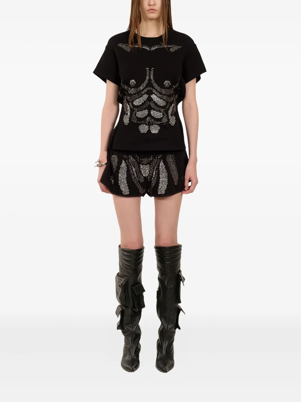 Natasha Zinko rhinestone-embellished shorts | Short & Mini Shorts | Image 2