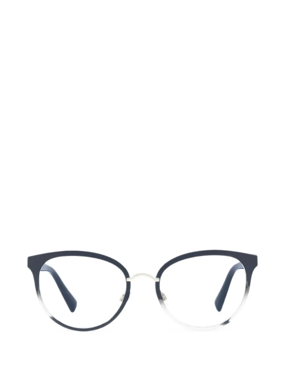 VALENTINO GARAVANI EYEWEAR logo-detail glasses - Blau