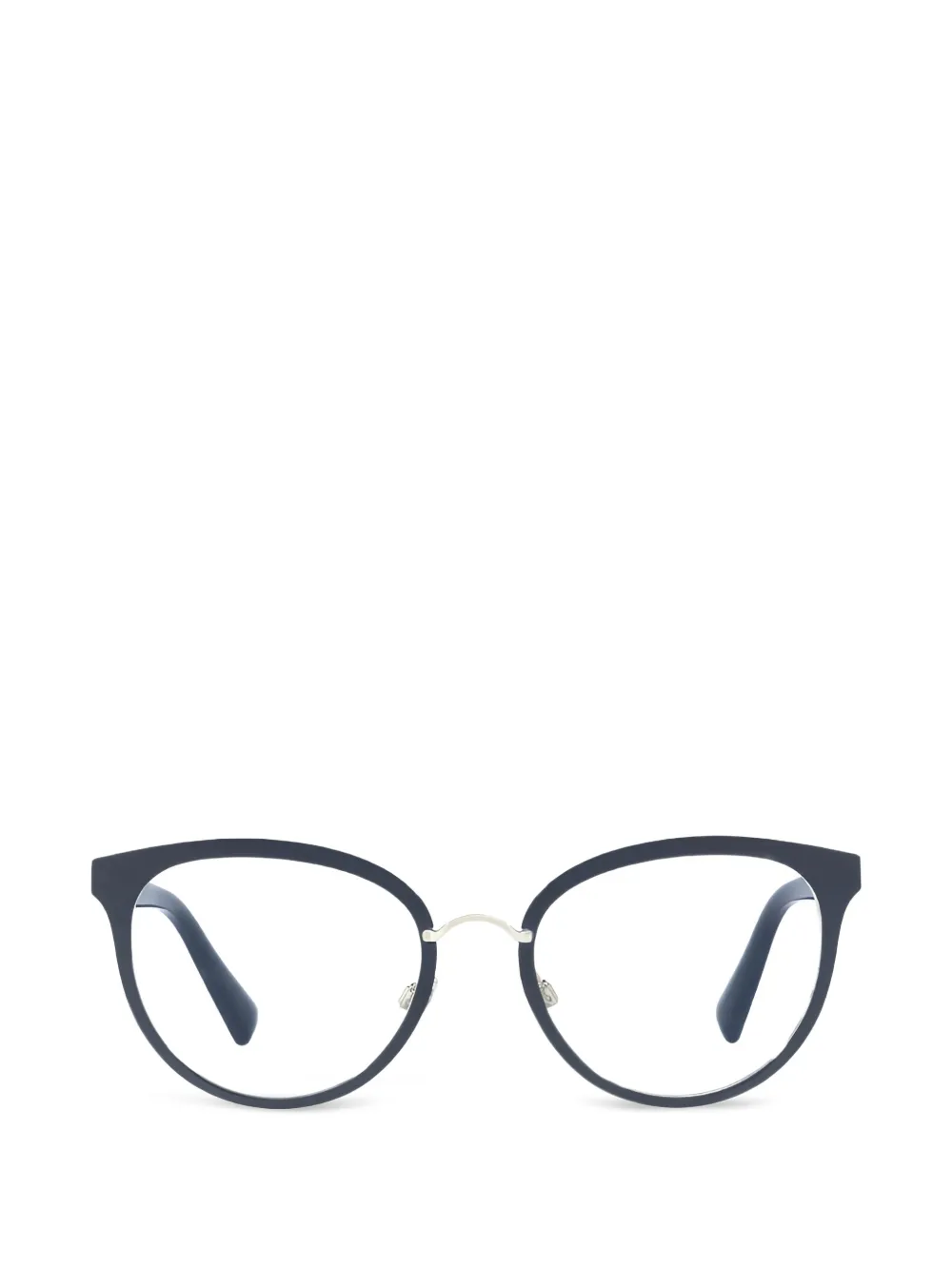 VALENTINO GARAVANI EYEWEAR logo-detail glasses - Blau
