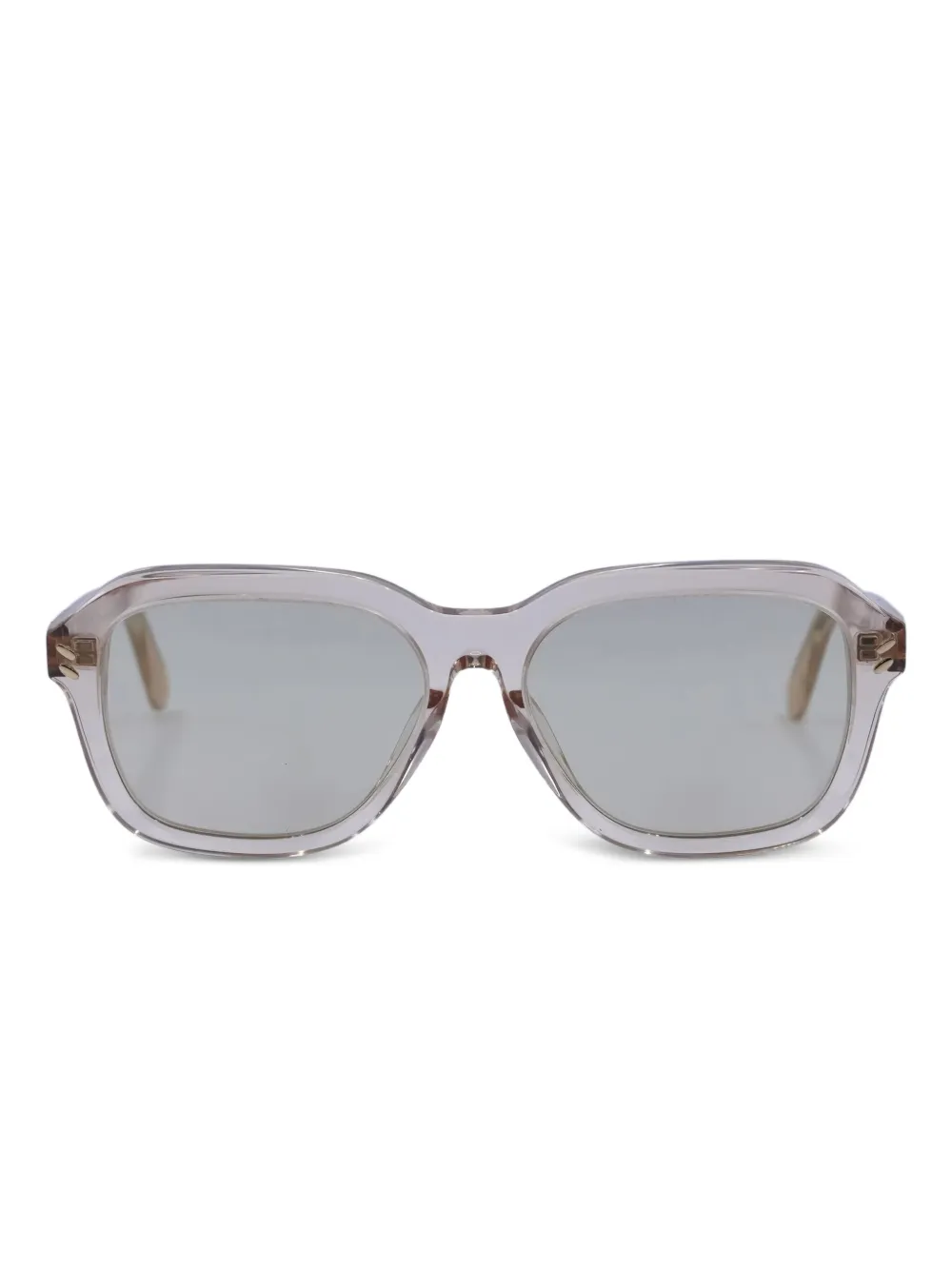 Stella Mccartney Square-frame Sunglasses In Gray