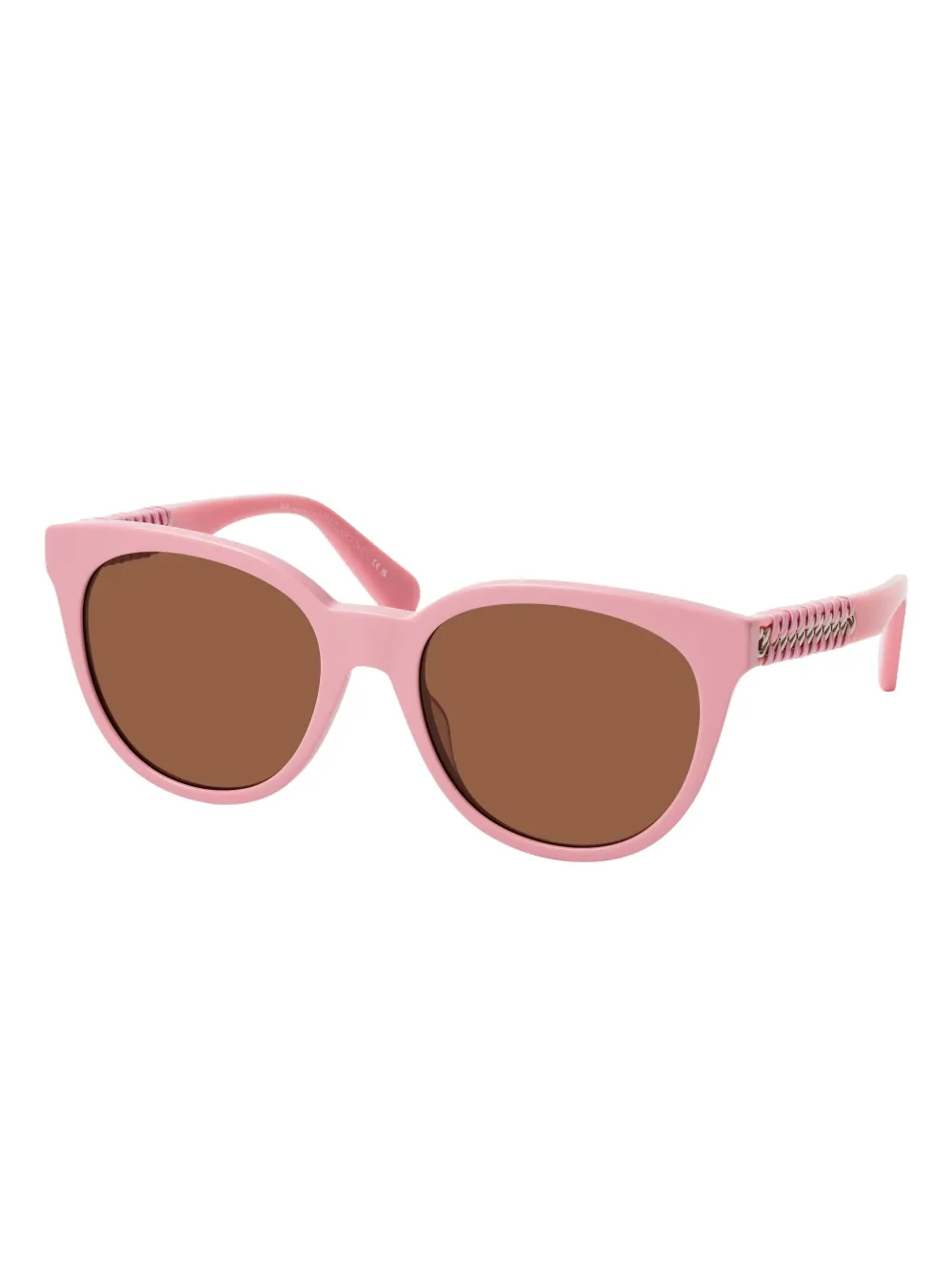 Stella McCartney Eyewear Zonnebril met rond montuur - Roze